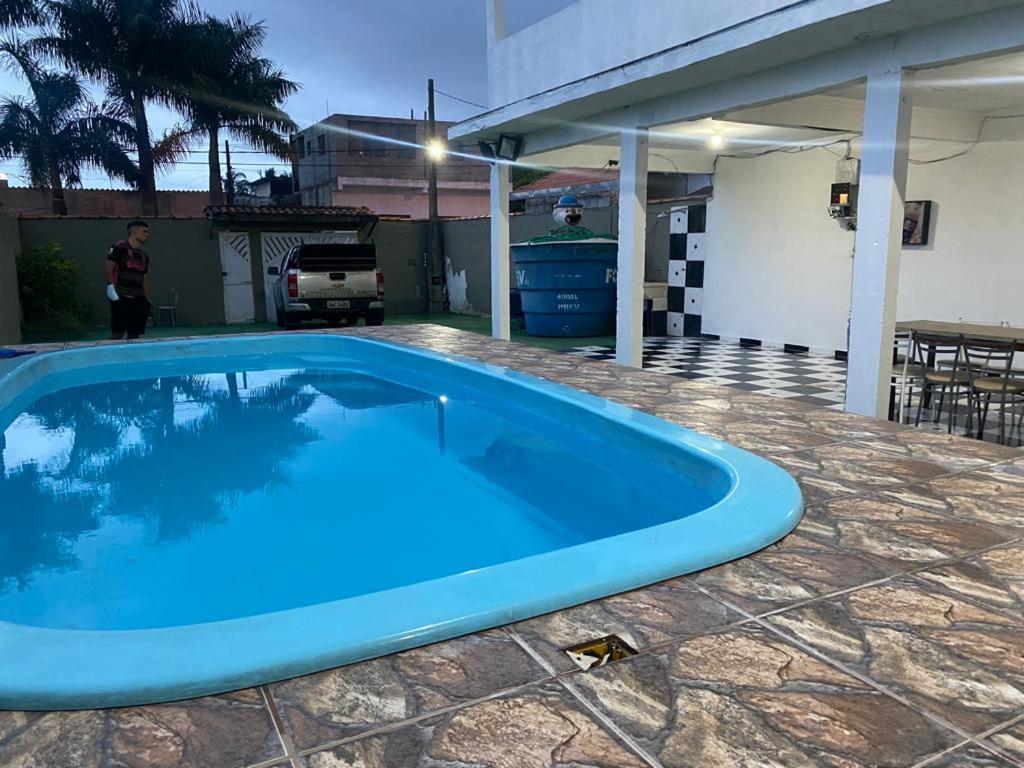 فيلا Otima Casa Com Piscina Em Praia Grande ساو باولو الغرفة الصورة